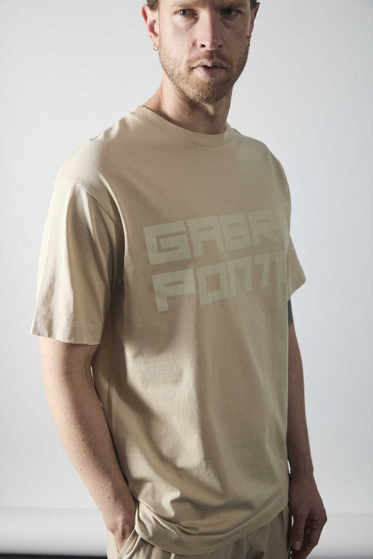 T-Shirt "SAN SIRO DANCE" SABBIA