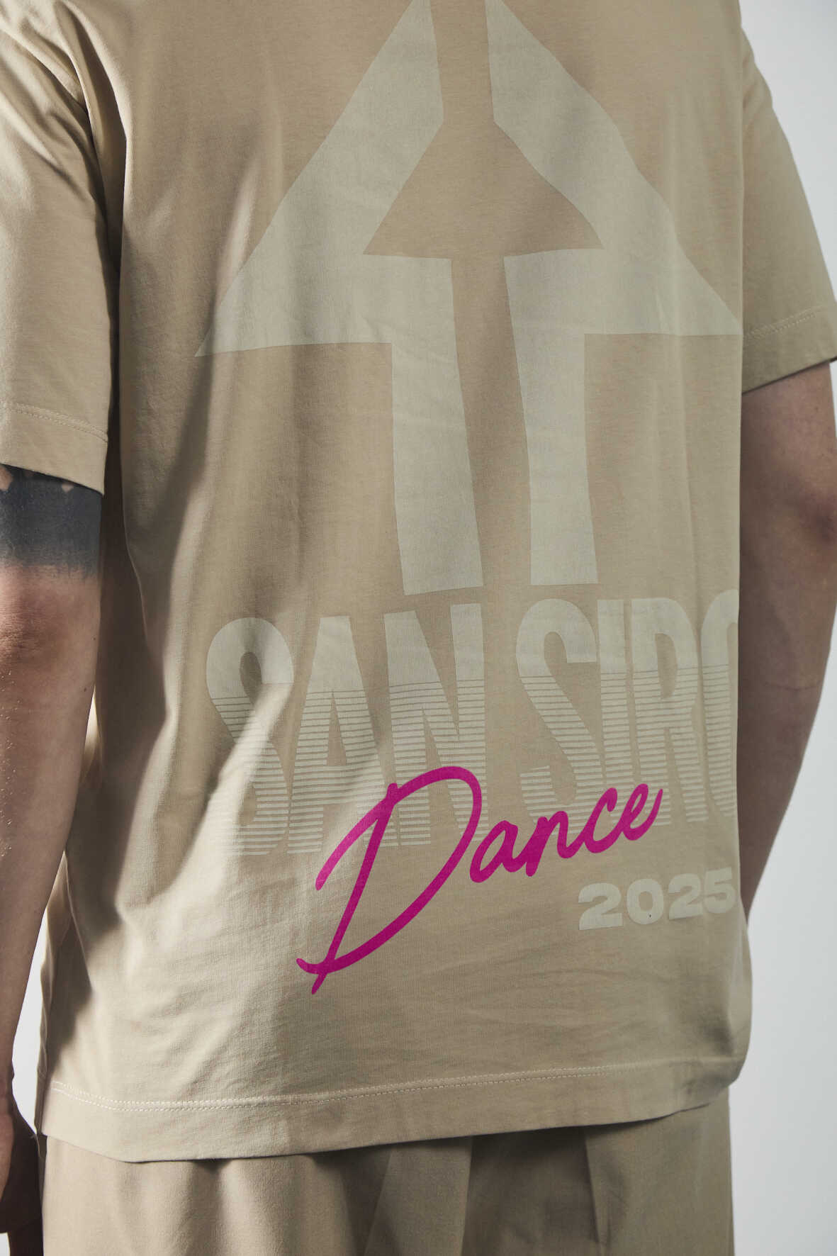 T-Shirt "SAN SIRO DANCE" SABBIA