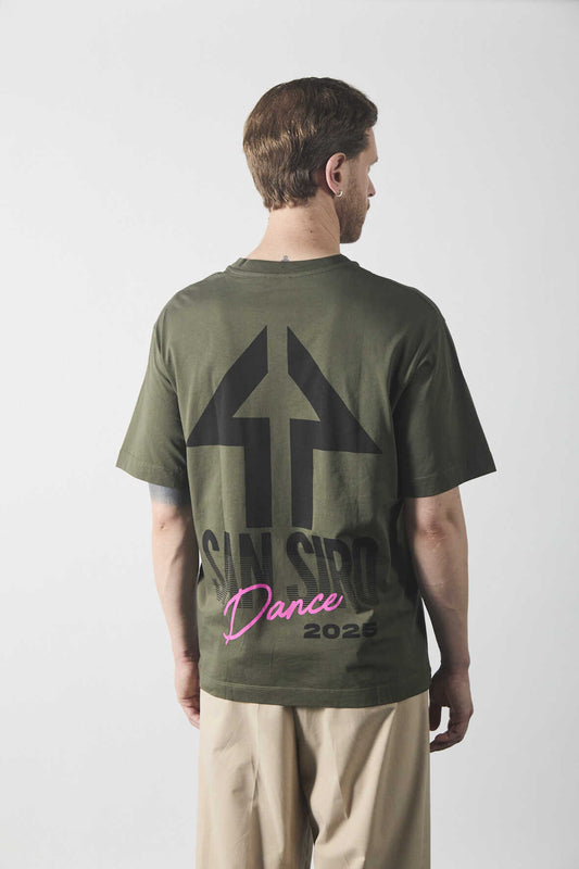 T-Shirt "SAN SIRO DANCE" VERDE
