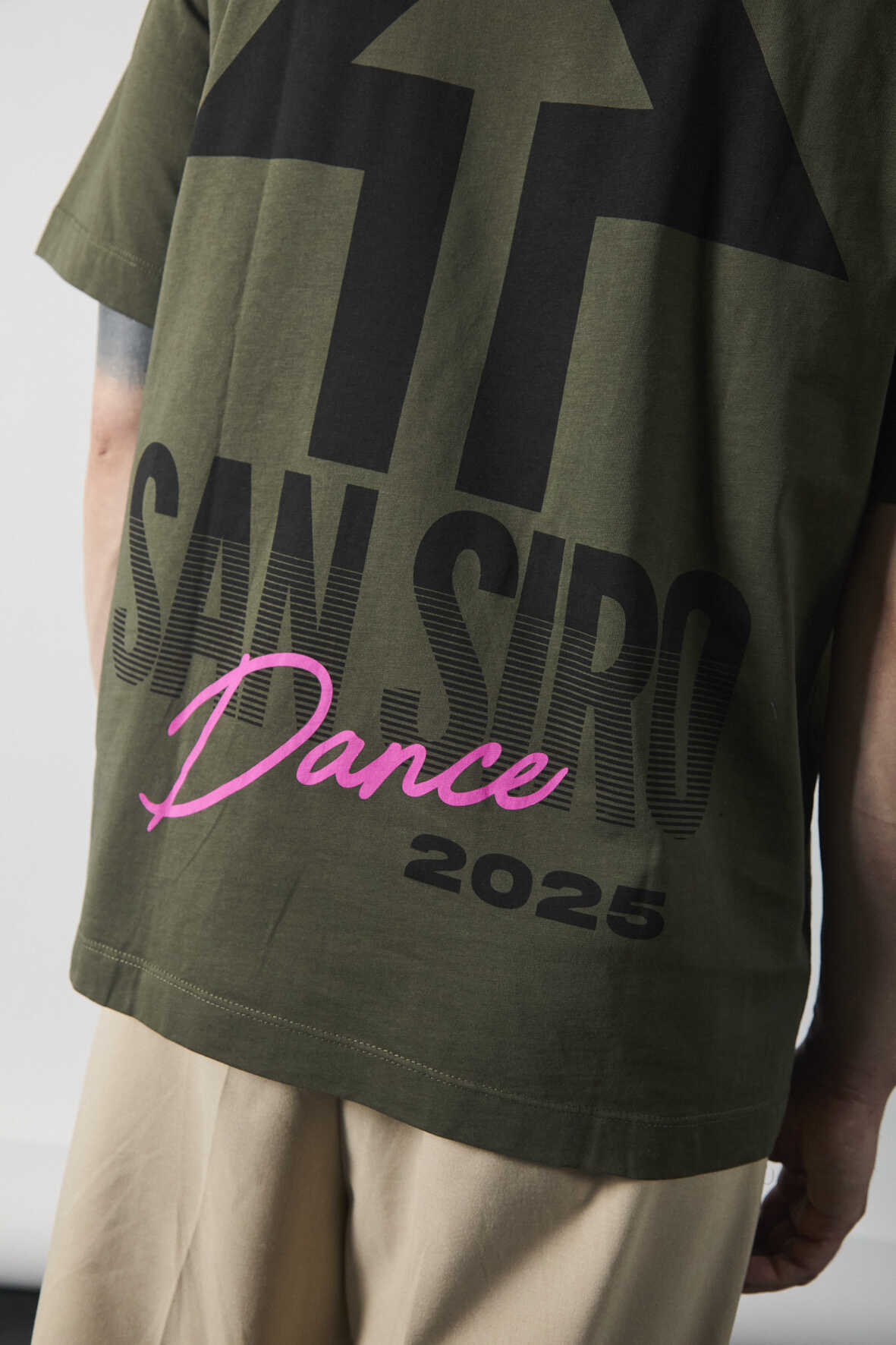 T-Shirt "SAN SIRO DANCE" VERDE