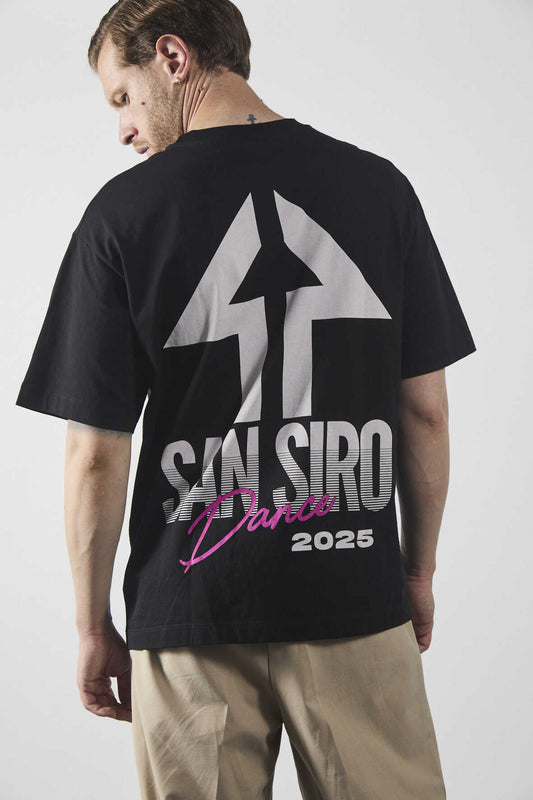 T-Shirt "SAN SIRO DANCE" NERO