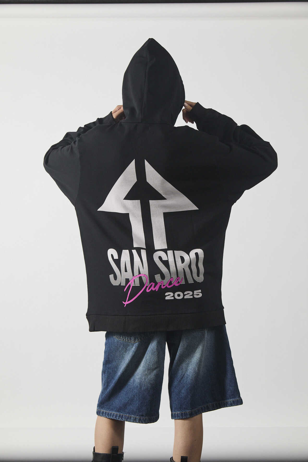 Felpa "SAN SIRO DANCE" NERO