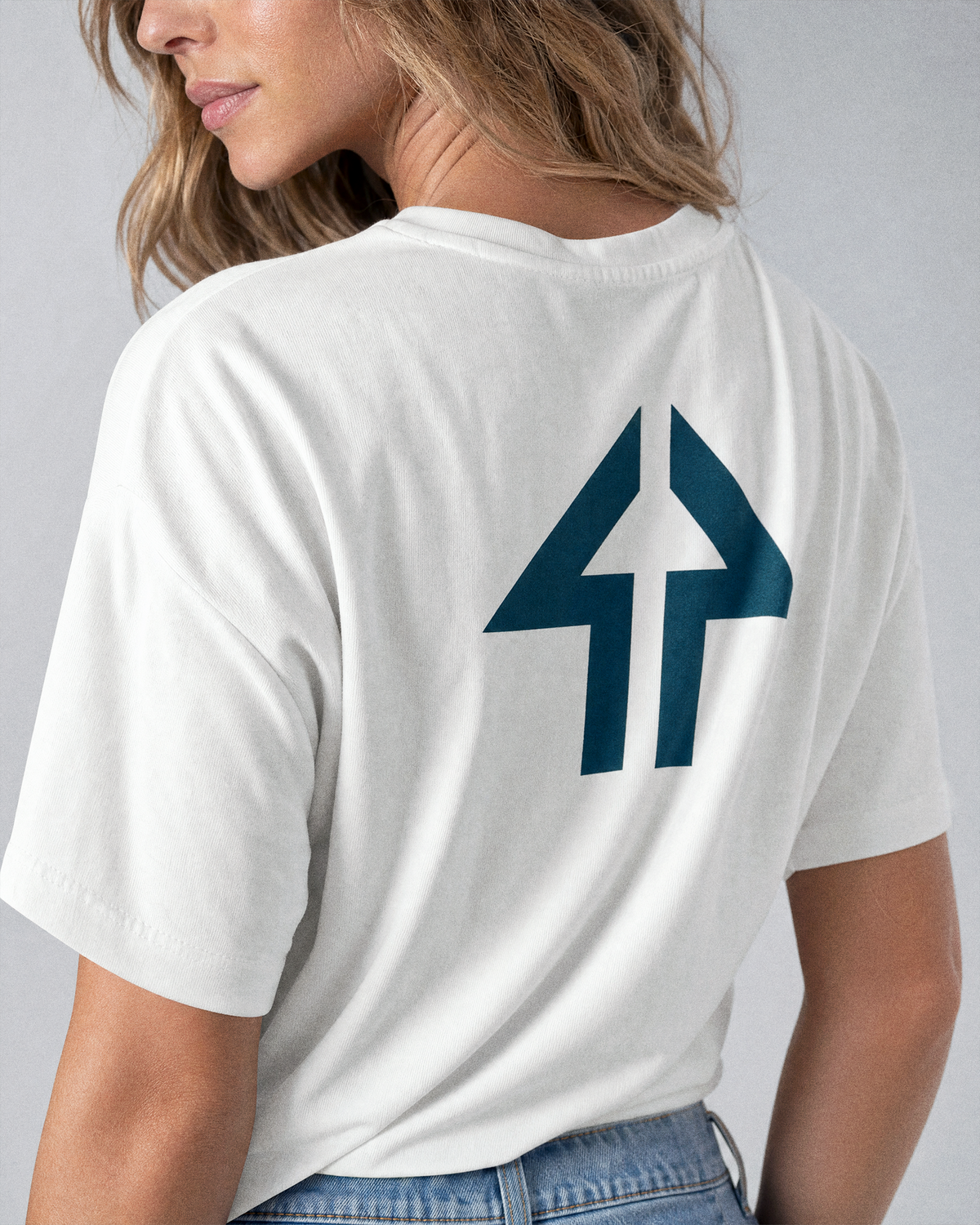 T-Shirt Classic Collection Gabry Ponte – Panna logo Ottanio